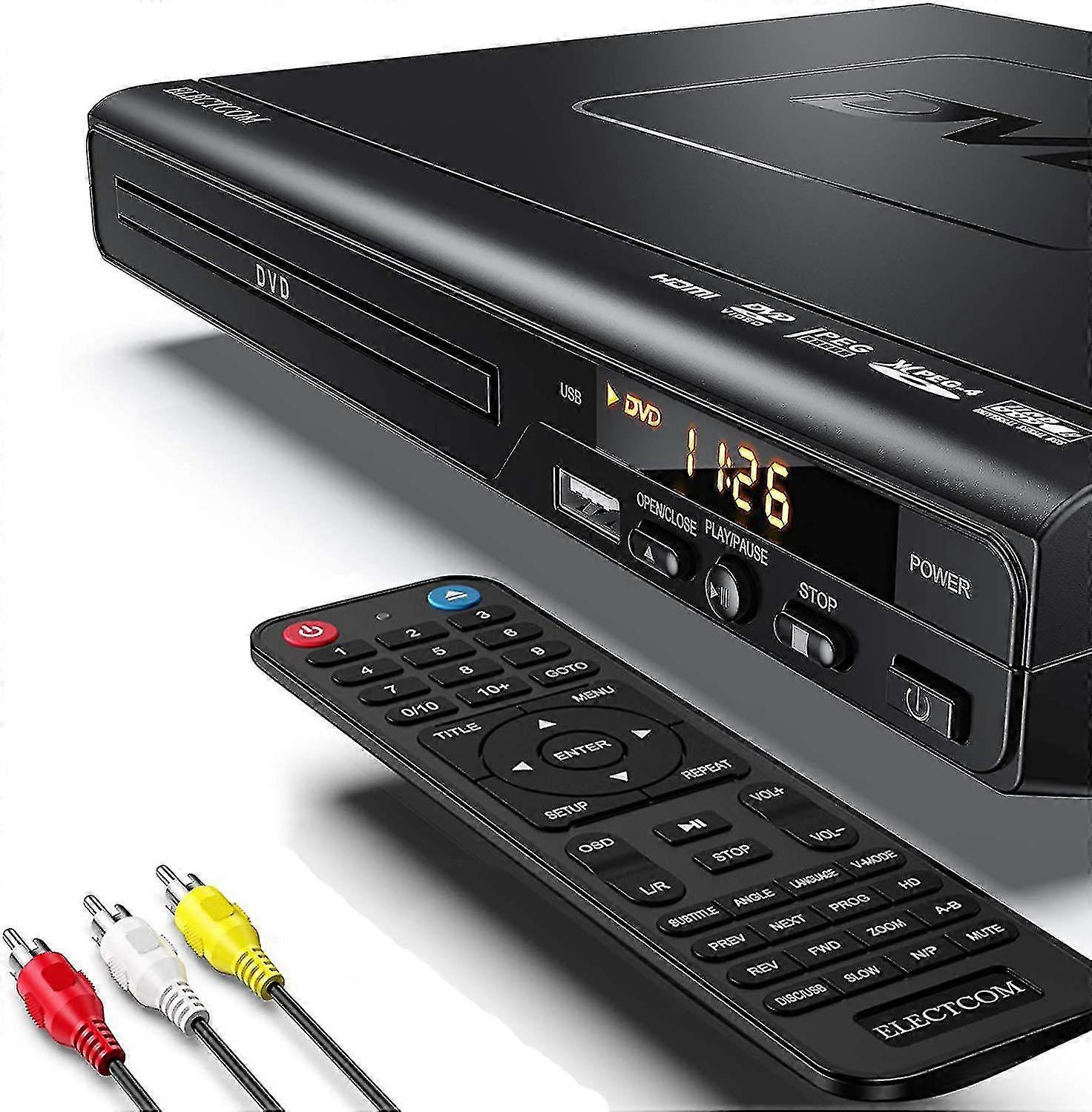 DVD-Player, CD-Player für das Haus, DVD-Player für TV, Multi-Region, Stop Point Memory, USB 2.0 / 3.0