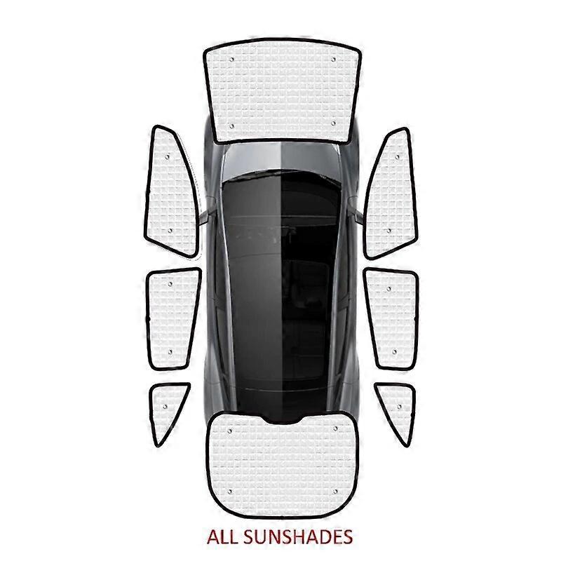 Teljes lefedettség Napernyők a Tesla Model Y 2023 tartozékaihoz 2022 2021 2020 Teljes térhatású szélvédő ablakvédő Visor autós kiegészítők