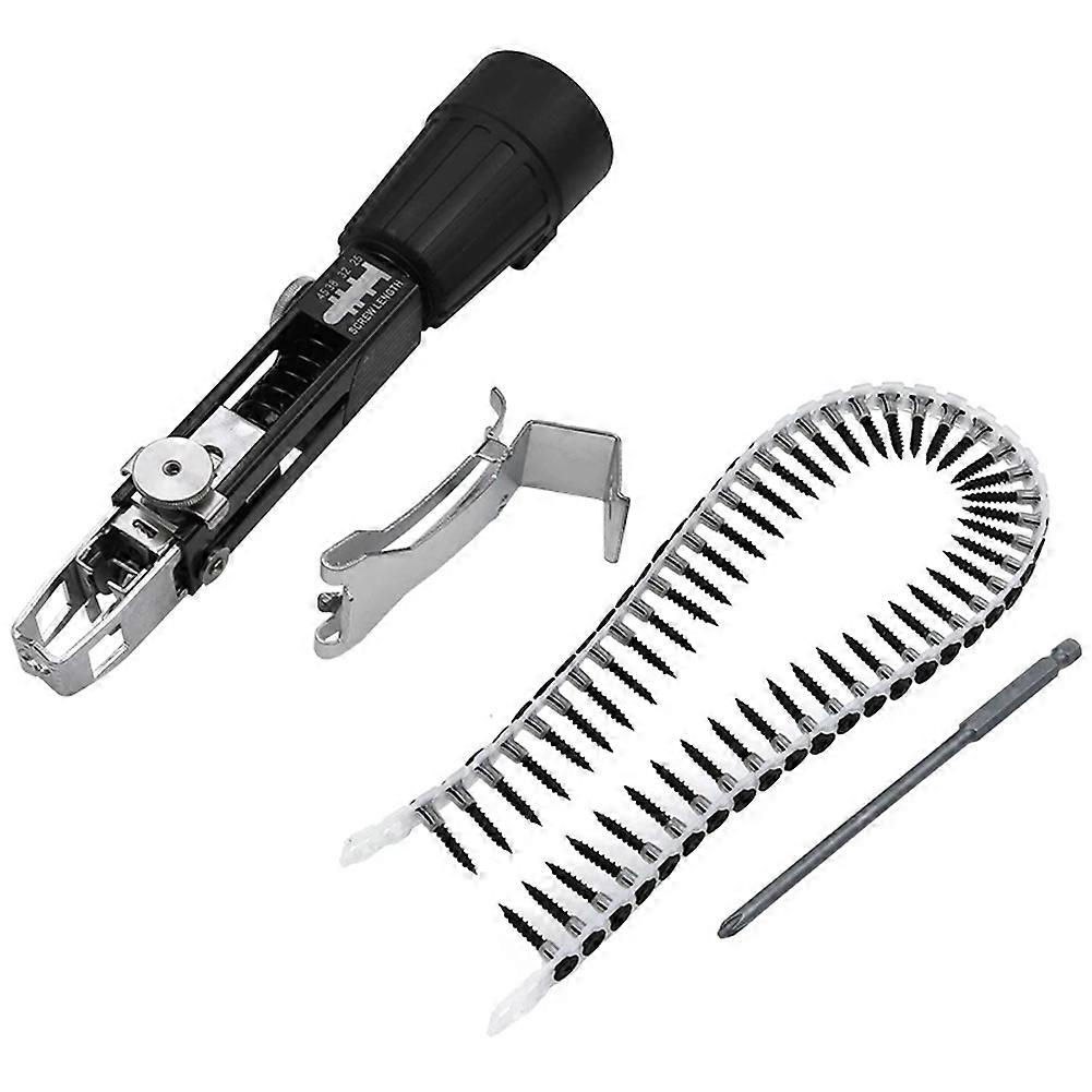 Auto Chain Screw Nail torch Adapter Belt Cordless Drill Automatic Nail Feeding Electric Screwdriver Woodworking Power Tools