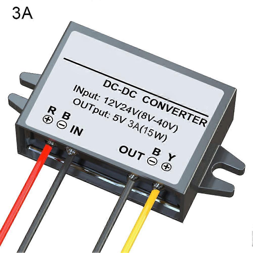 Source DC 6V-40V to 5V 3A L2596 Dual USB Charging DC-DC Buck Converter odule o