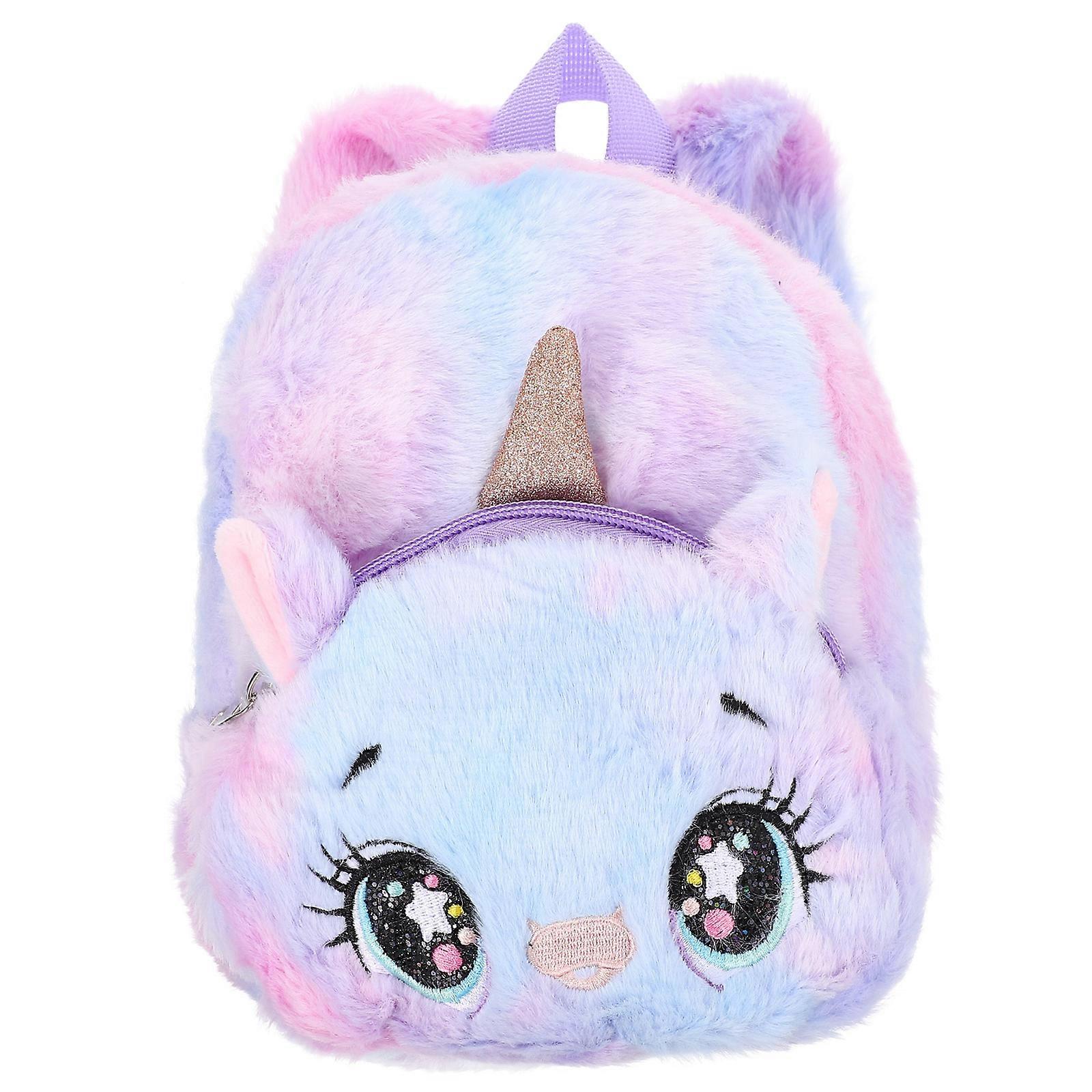 Adorable Unicorn Plush Shoulder Bag Plush Storage Bag Plush Storage Containers