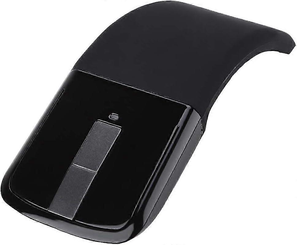 Wireless Arc Mouse, Microsoft Surface Arc Mouse Black Touch Thin Optical Mouse Folding Mouse Mice For Pc Laptop