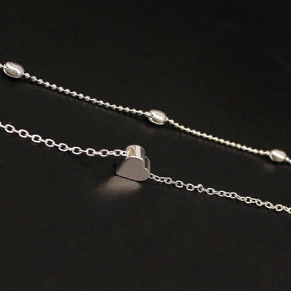 قابل للتعديل الحب القلب سوار القدم سلسلة المرأة فتاة هدية