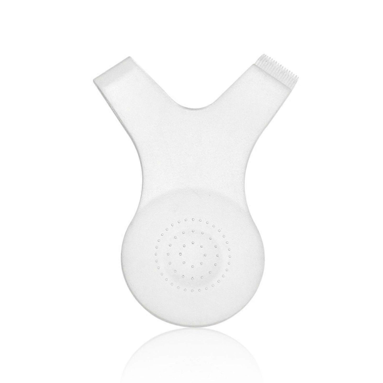 Reusable Plastic Soft Eyelash Extension Brush Y Shape Mini Eyelash Clean Up Brush Makeup