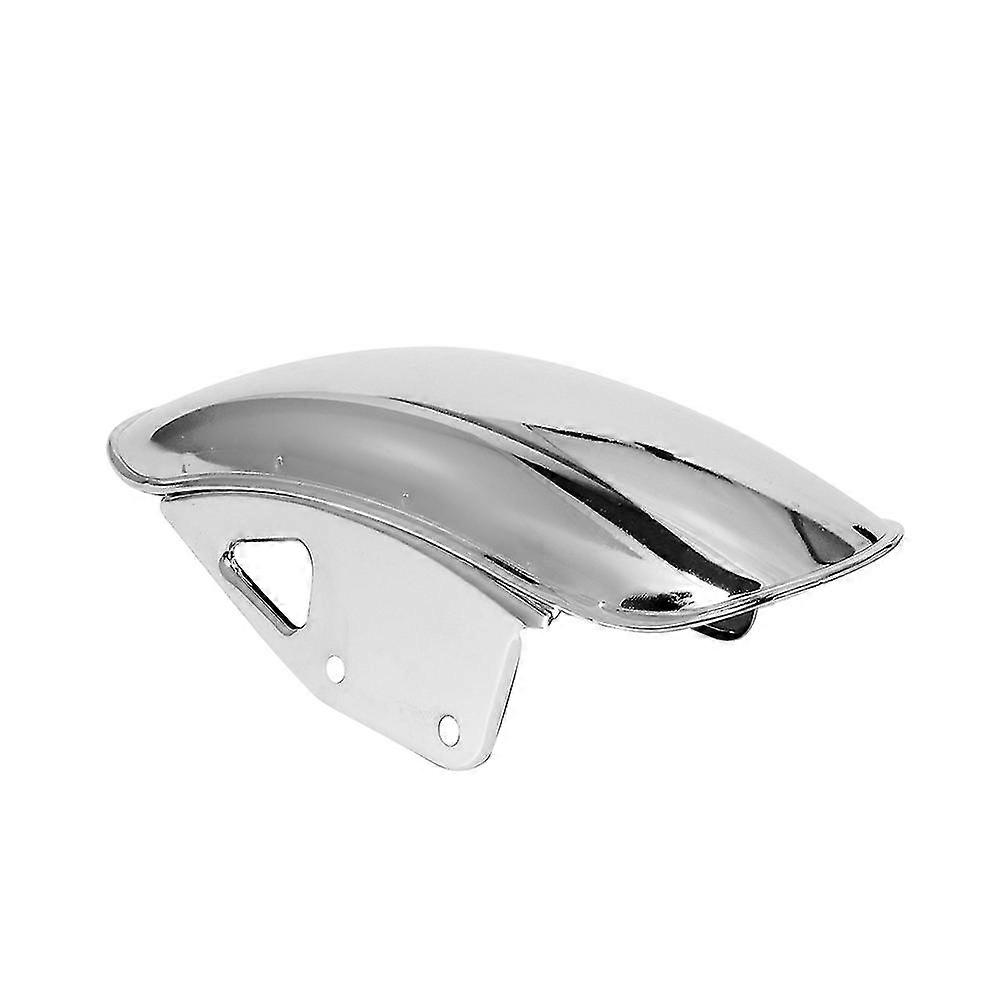 Black/chrome Motorcycle Front Fender Mud Flap Guard Fairing Mudguard Wheel Splash Cover For Suzuki Gn125 Gn250