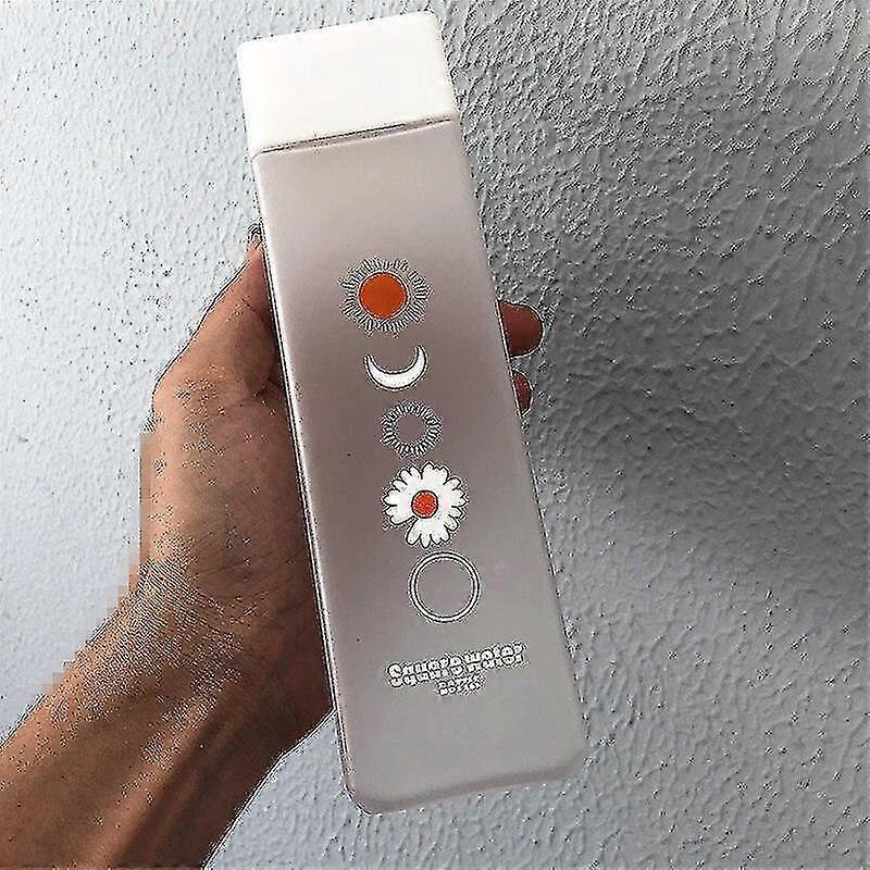 water matte outdoor juice 500ml transparent square plastic cold