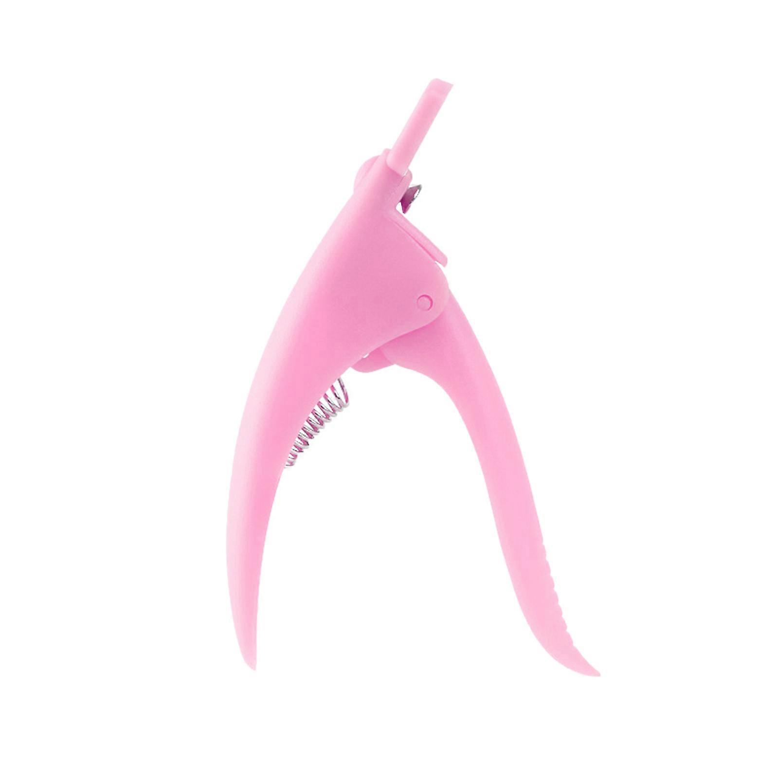 Nail Tip Cutter Ergonomic Spring Design Straight Edge Sharp Blade Labor-saving Manicure Tool U-Type Professional False Nail Clippers Salon Supplies