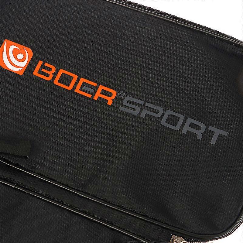 Table Tennis Bat Cover Oxford Cloth Waterproof Lightweight Drop-resistant Shock-resistant Portable Sports Zipper Racket Bag