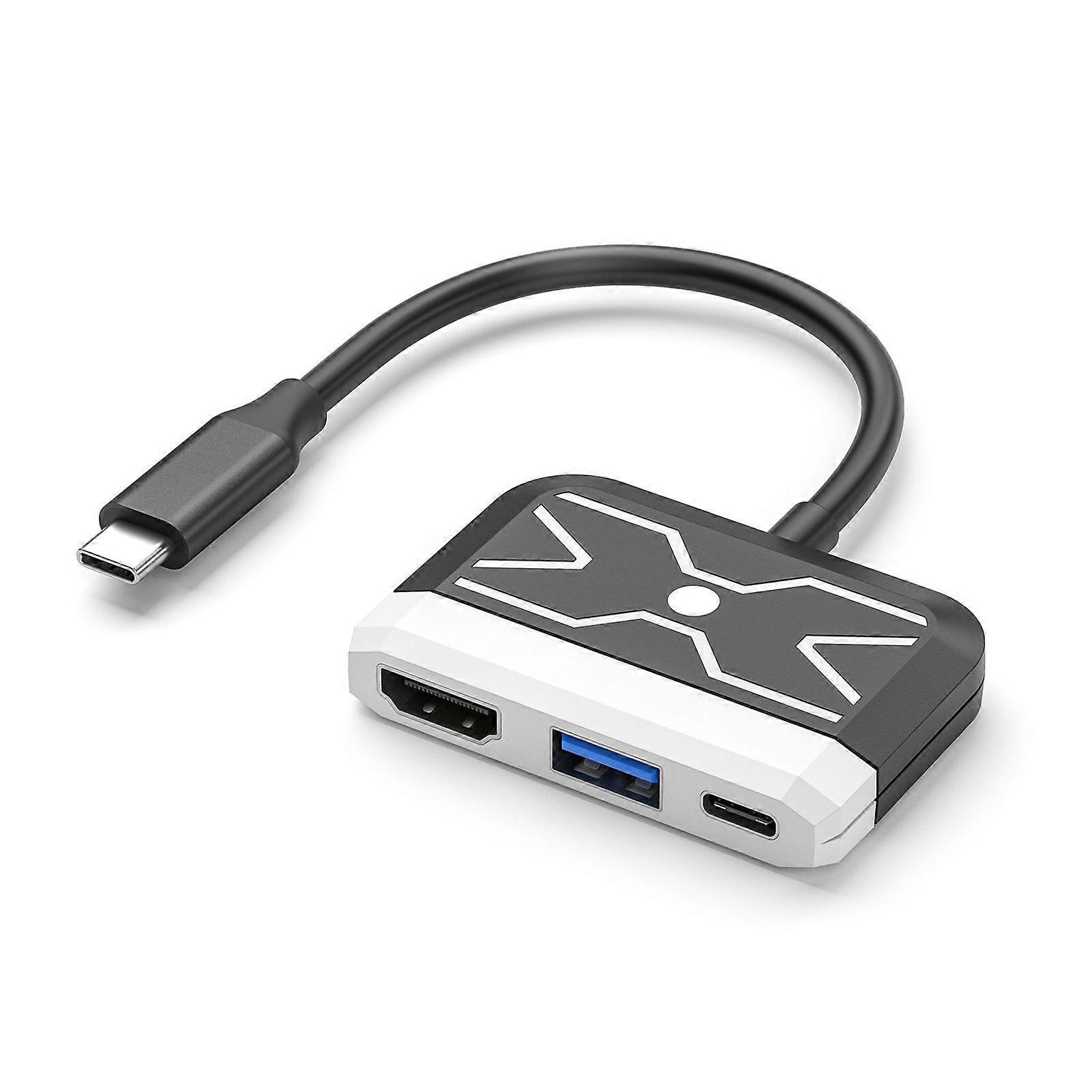 Multifunctional Docking Station Type-C to 4K/60Hz HDMI-compatible USB3.0 PD100W 3-in-1 Hub Plug And Play High Speed Data Transfer Multi-Port Adapter f