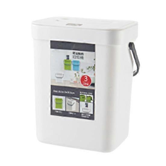 Kitchen Trash Can Hanging Organic Waste Bin Large Capacity Compact Design Bathroom