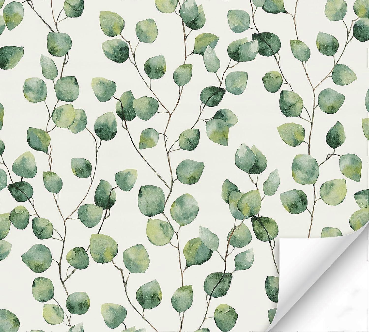 AS Creation Green Leaves Wallpaper