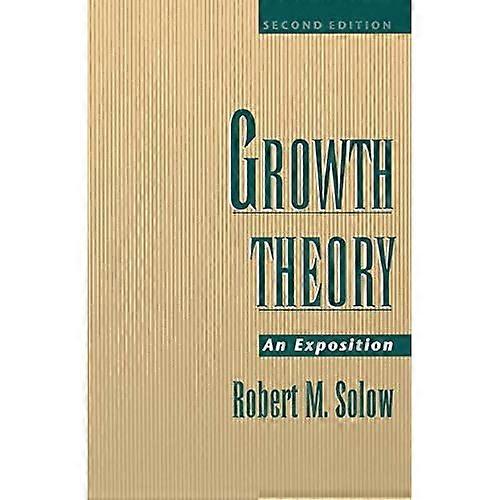Growth Theory: An Exposition
