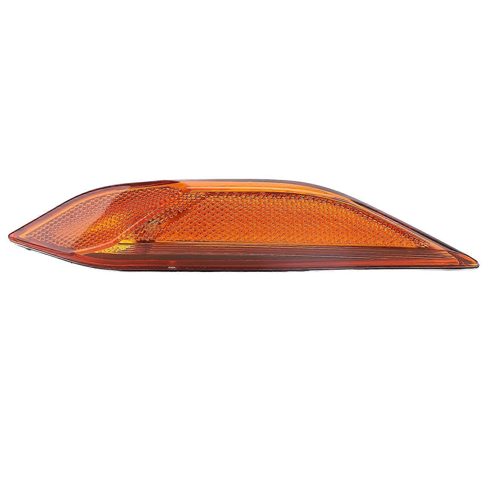 Side Marker Light Cover Front Bumper Turn Signal Side Marker Lamp Lens for Cayenne 958 20112014 Orange Lens Left: 95863107100 MK4813