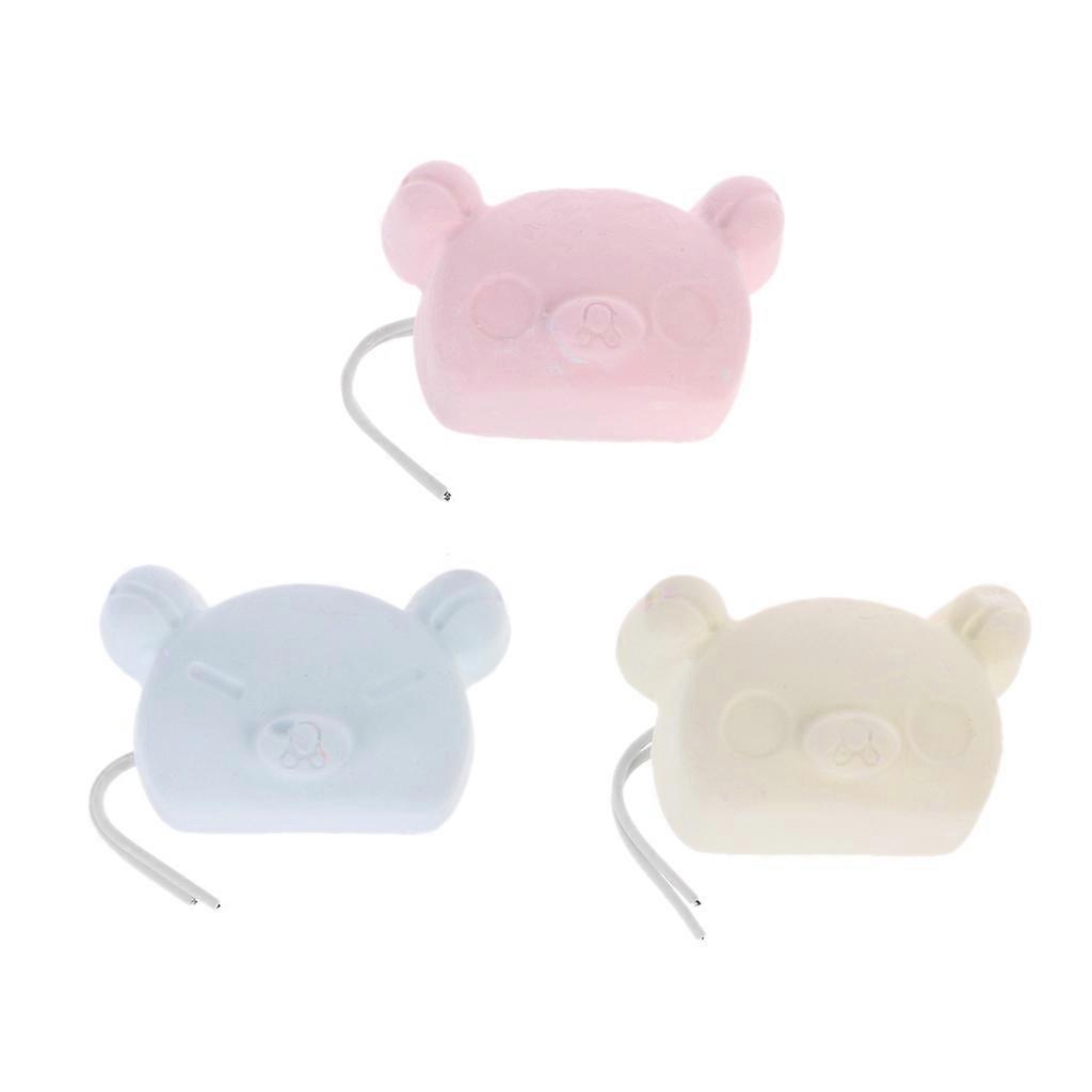 Hamster Teeth Grinding Stones Hang Small Animal Chew Stone Toys Cube Bites Block for Chinchilla Guinea Pig Bird Parrot Colours
