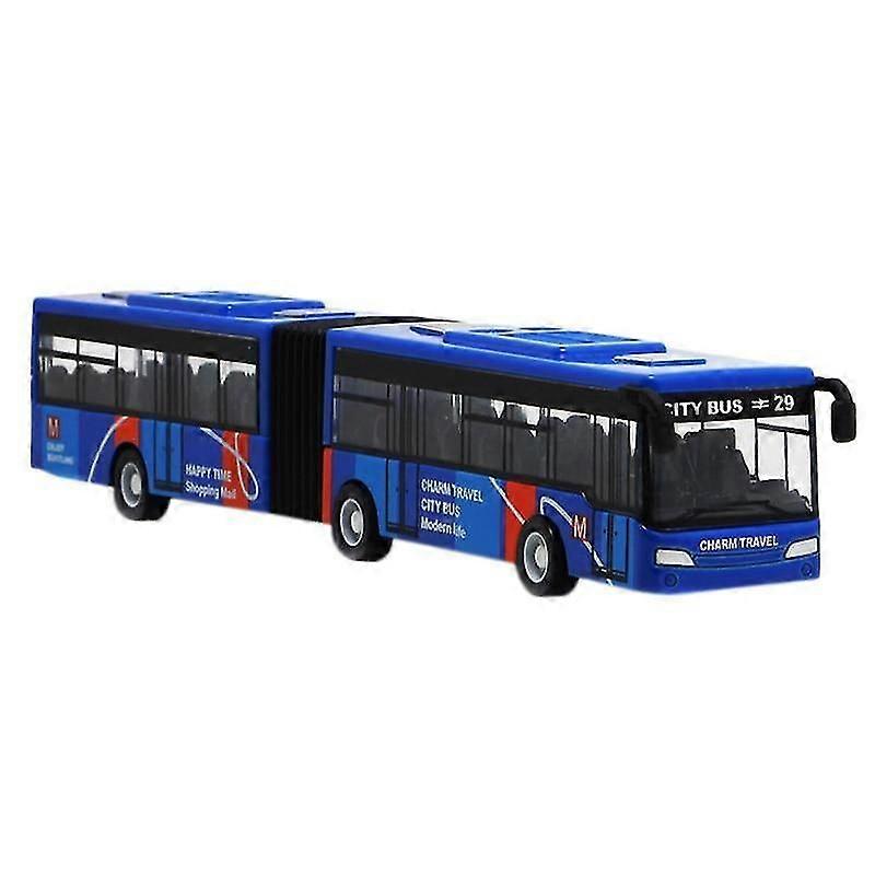Children's Diecast Model Vehicle Shuttle Bus, Car Small Pull Back