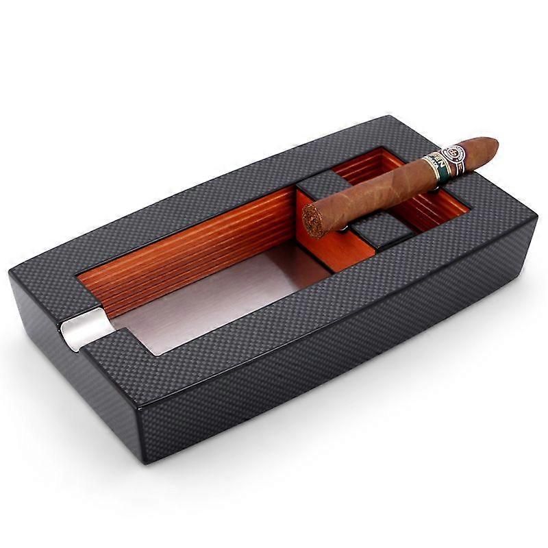 Cigar Ashtray Personality Trend Large Diameter Solid Wood Cigar Ashtray Cigarette Lighter