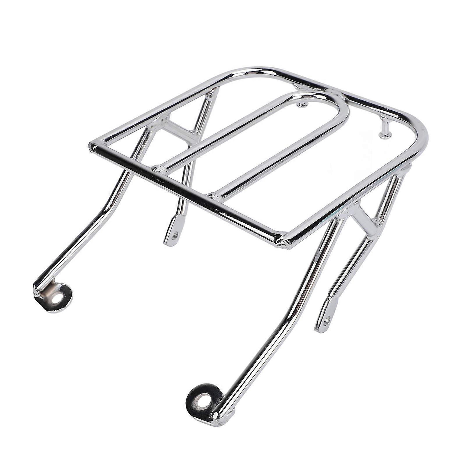Porte-bagages avant de moto en acier inoxydable, surface polie, antirouille, pour CT70, ST70, ST50, Z50