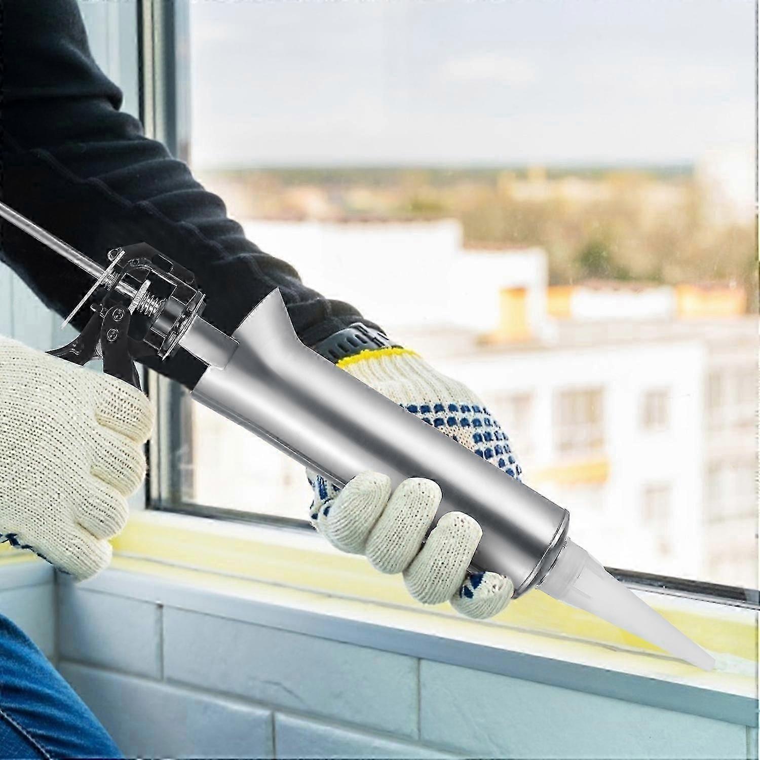 נירוסטה מרגמה מזרק מפרק אקדח מרסס מוליך כלי לבנים TipTiles בניית מלט