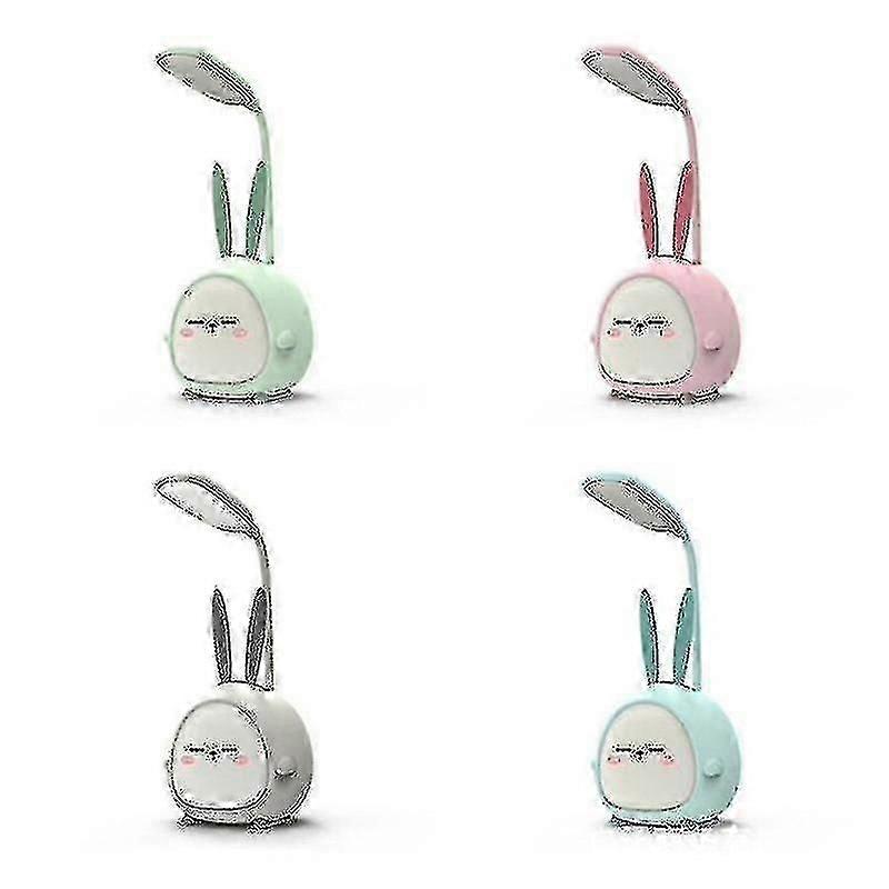 Φωτιστικό γραφείου LED, χαριτωμένο νυχτερινό φως λαγουδάκι, λάμπα ανάγνωσης για προστασία ματιών