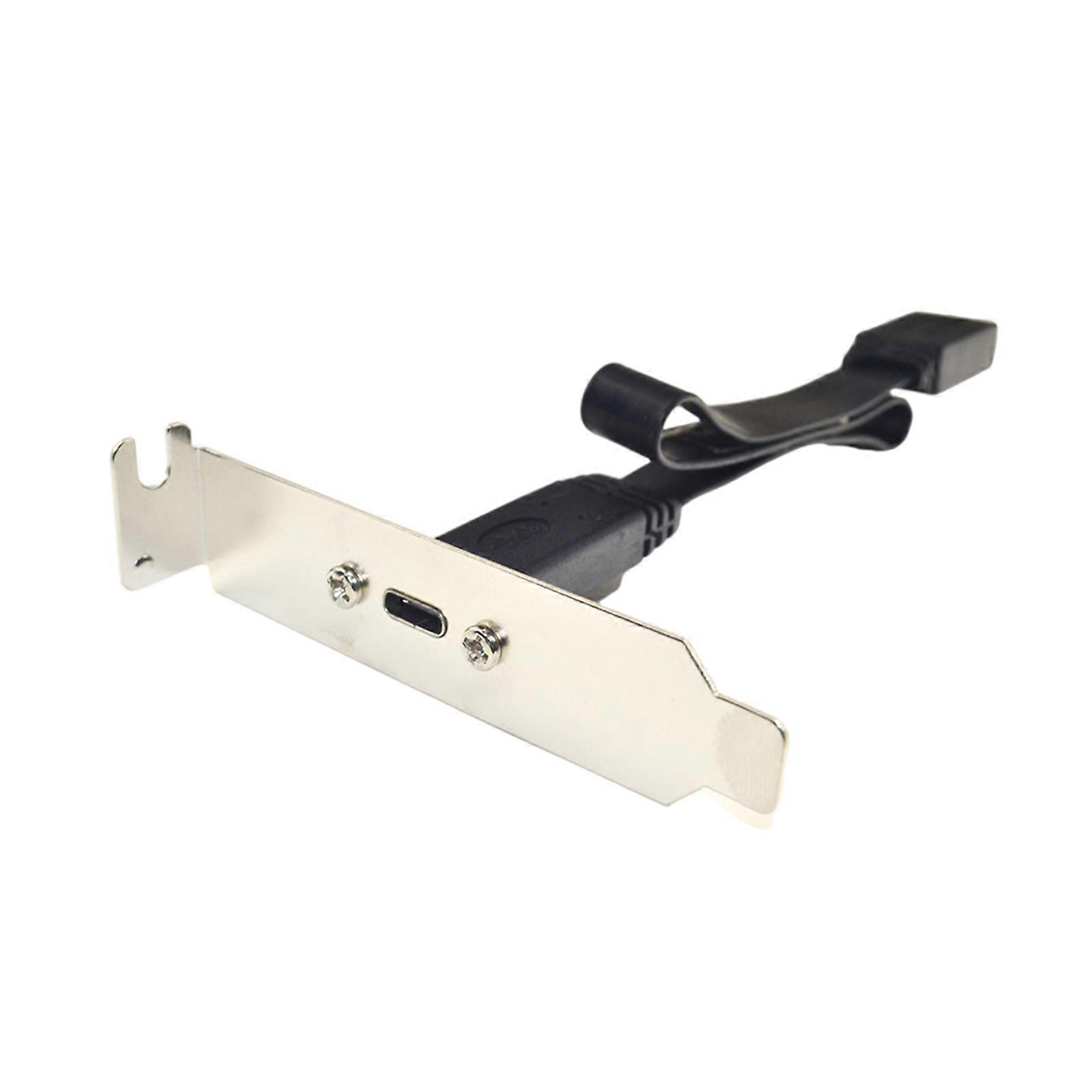 Durability Metal USB 3.1 Front Panel Header Type C Front Panel Connectors Type C Interfaces Full/Half Height Brackets