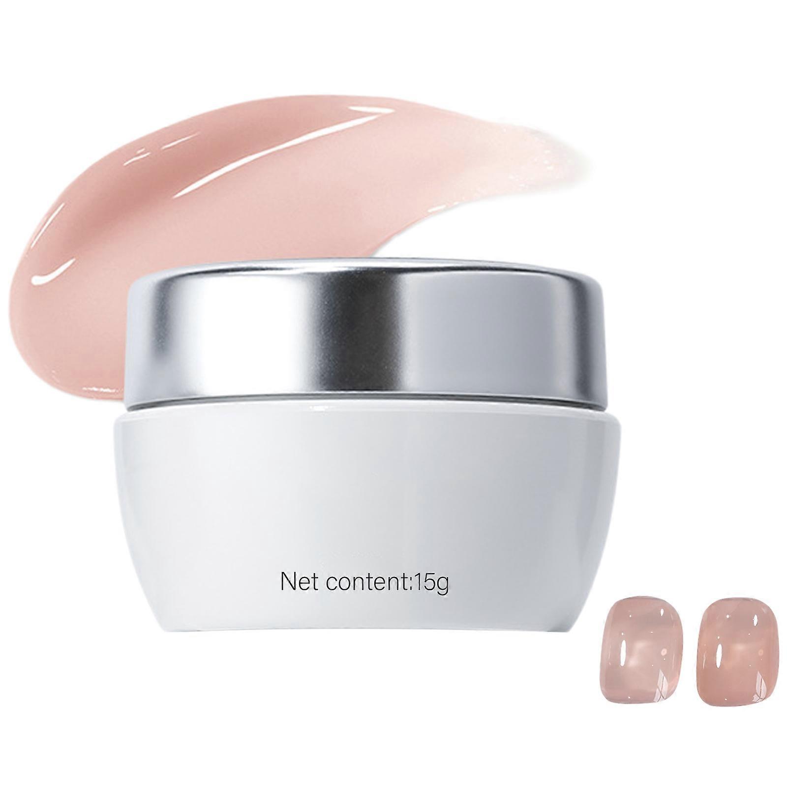 Multifunctional Modeling Gel for Nails Easy to Apply Soak UV Phototherapy Glue with Fashionable Effect 5/15g