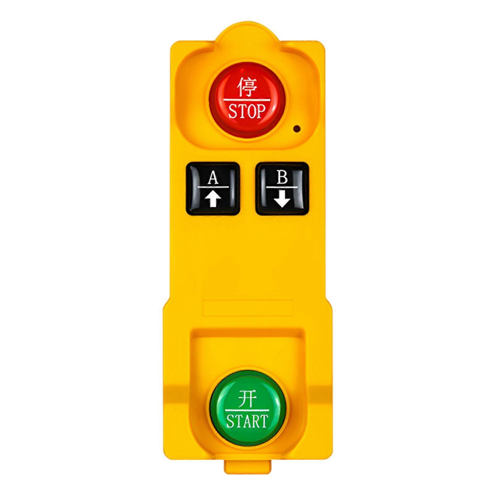 Heavy Duty Wireless Remotes for Electric Hoist Lift Winch Remotes Control Long Ranges Signal Penetrations Transmitters Multicolor