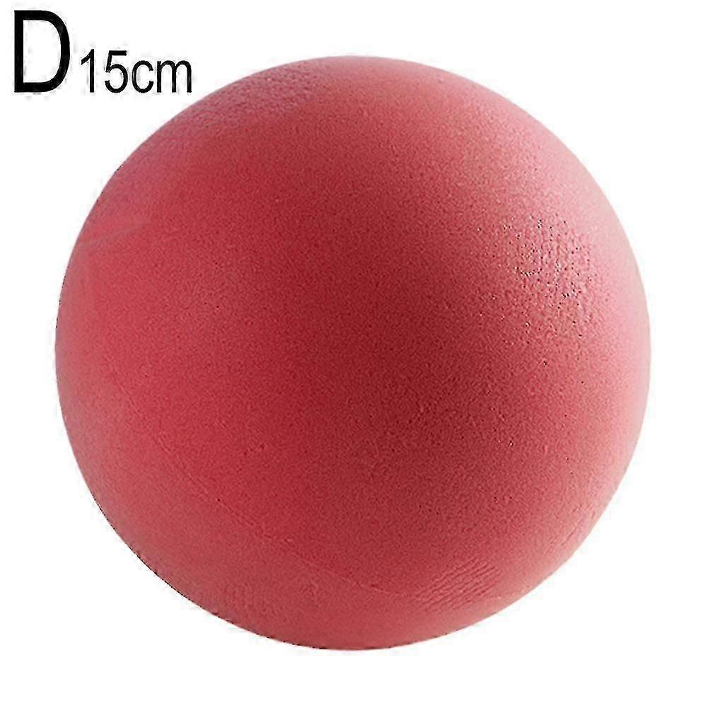 Newest Silent Basketball Indoor Foam Ball Uncoated High-den Red no 2