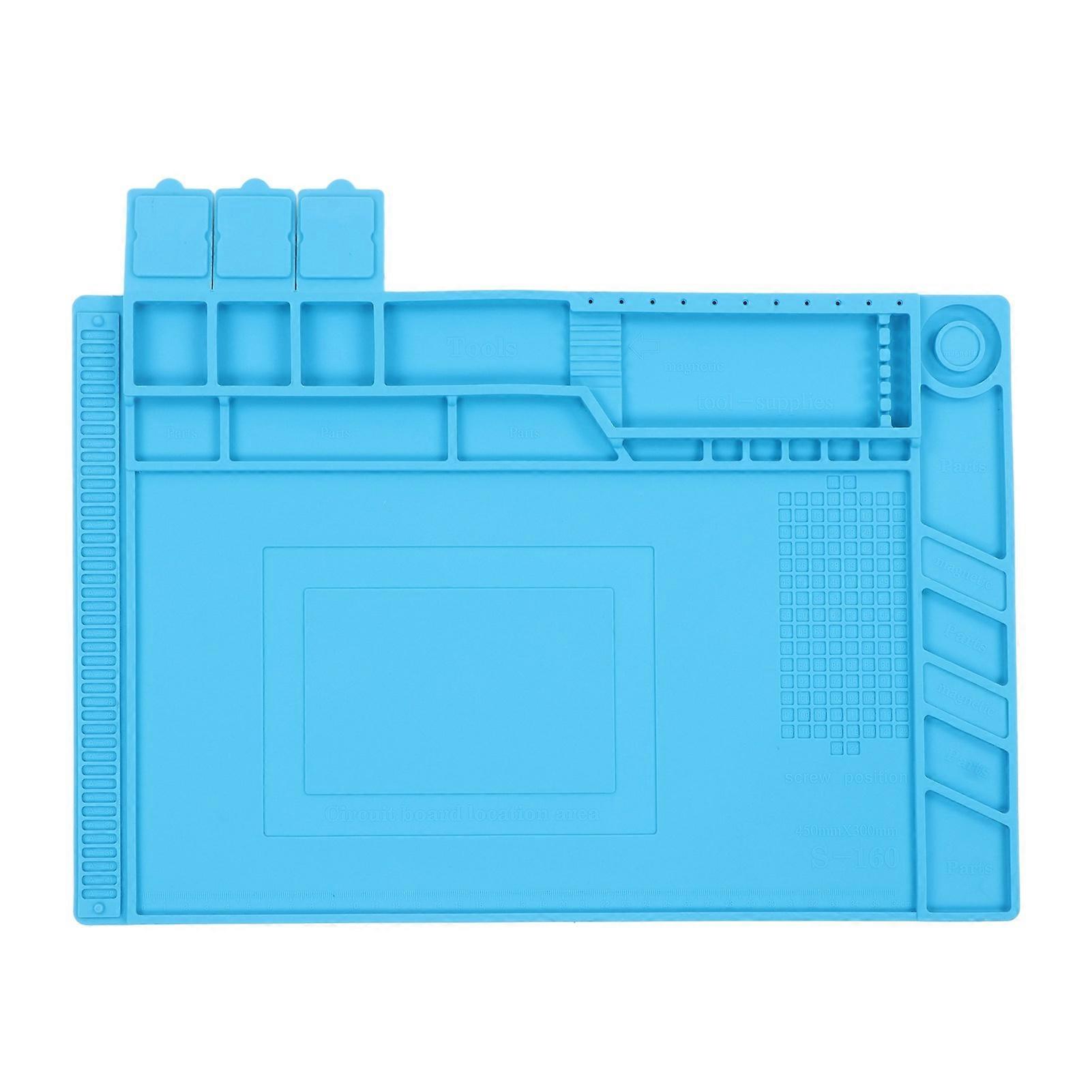 Insulating Silicone Pad Multifunctional Heat Insulation Welding Mat for PCB Electronic Maintenance