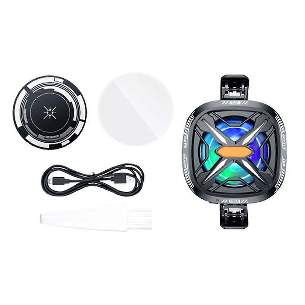 GUQILE Strong Cooling Semiconductor Mobile Phone Radiator Cooler Fan Back Clamped Mobile Phone Cooling Fan C