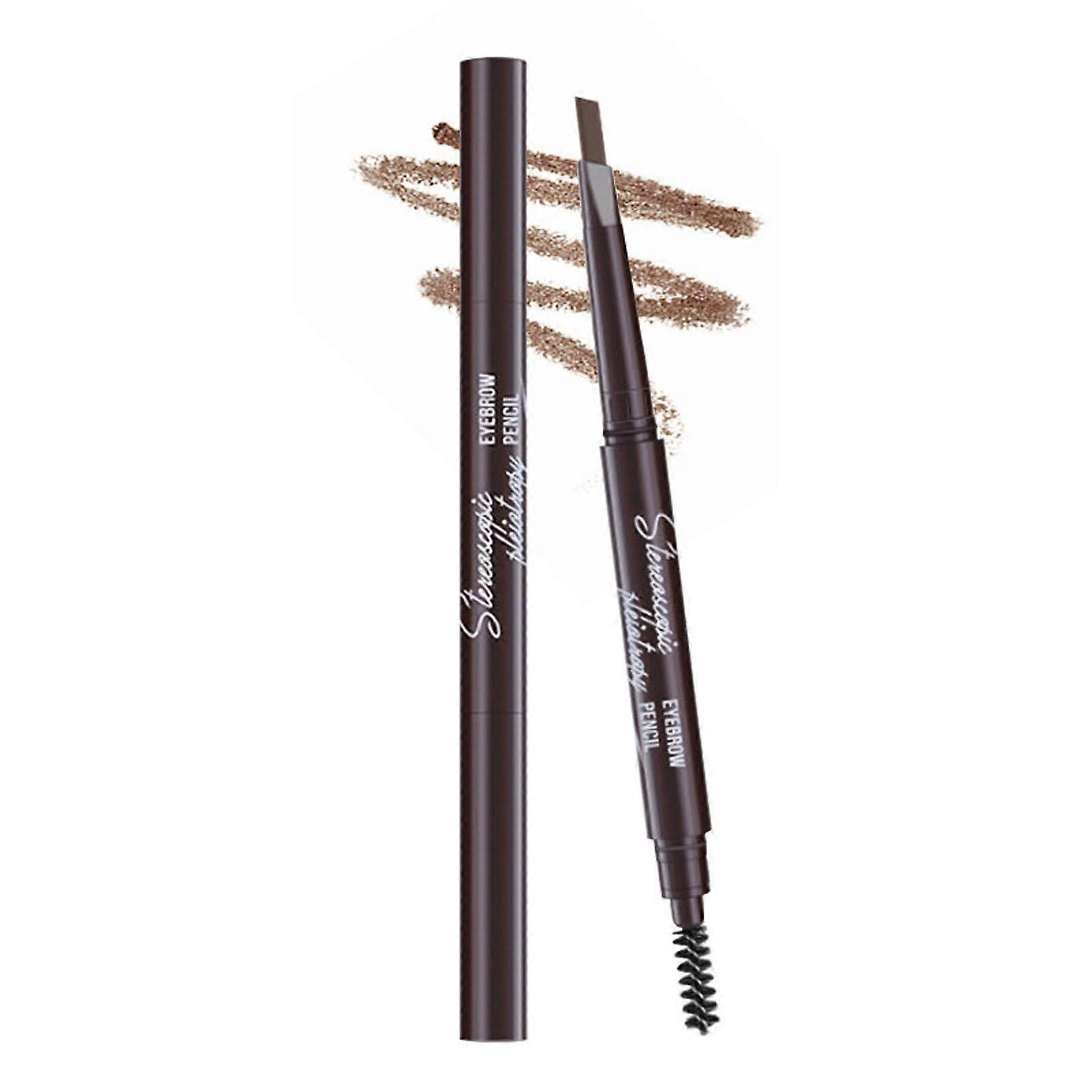 , Sweat Protective, Non Discoloring, Natural And Three-dimensional Eyebrow Pencil Travel-friendly Size