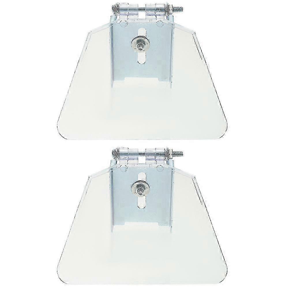 Bench Grinder Eye Shield - 2pcs Replacement Guard with Screws for Bench Grinder