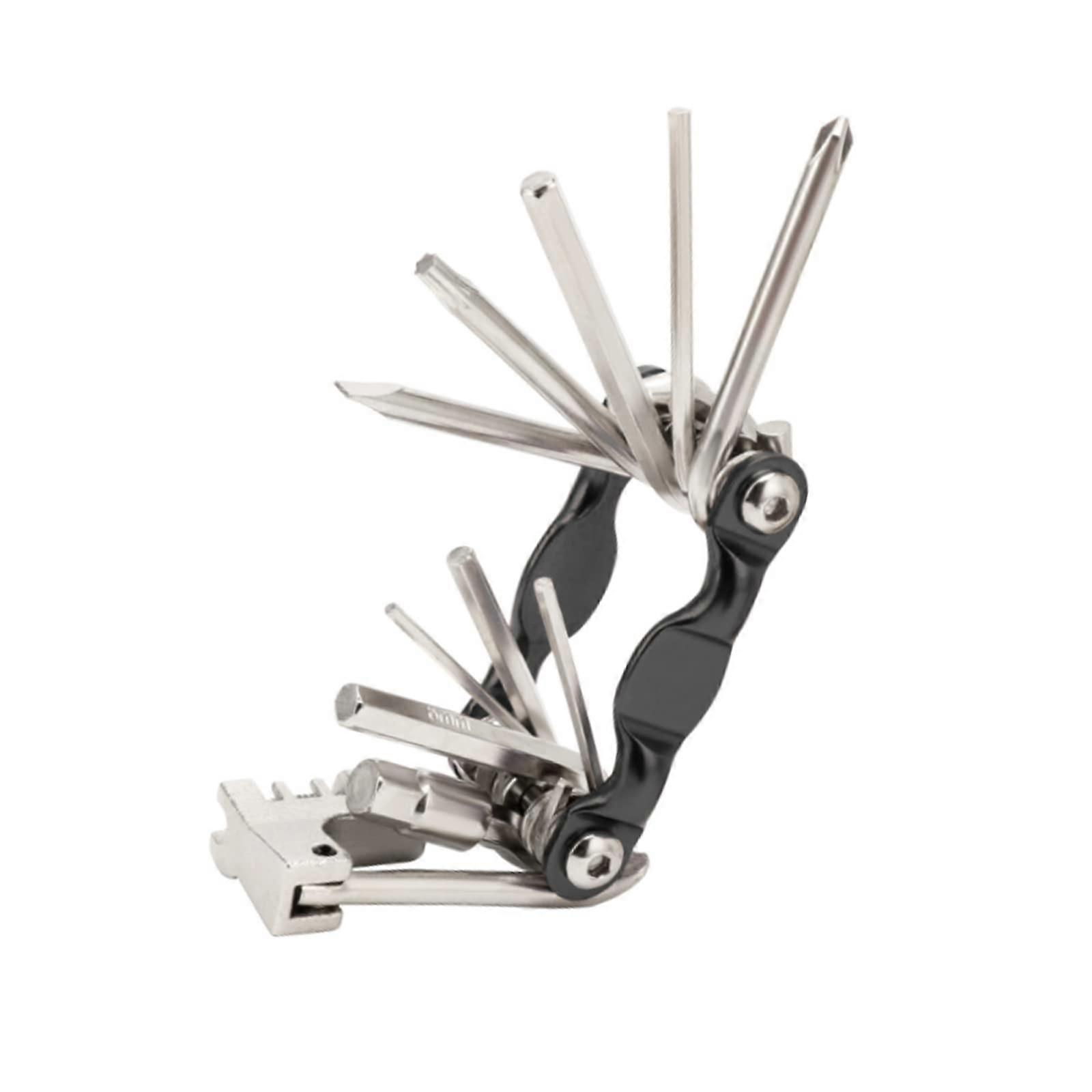 17 Bicycle Multi-Car Allen Key Bike Repair Kit for Mountain and Road Bikes, Lightweight, Durable Tools and Accessories