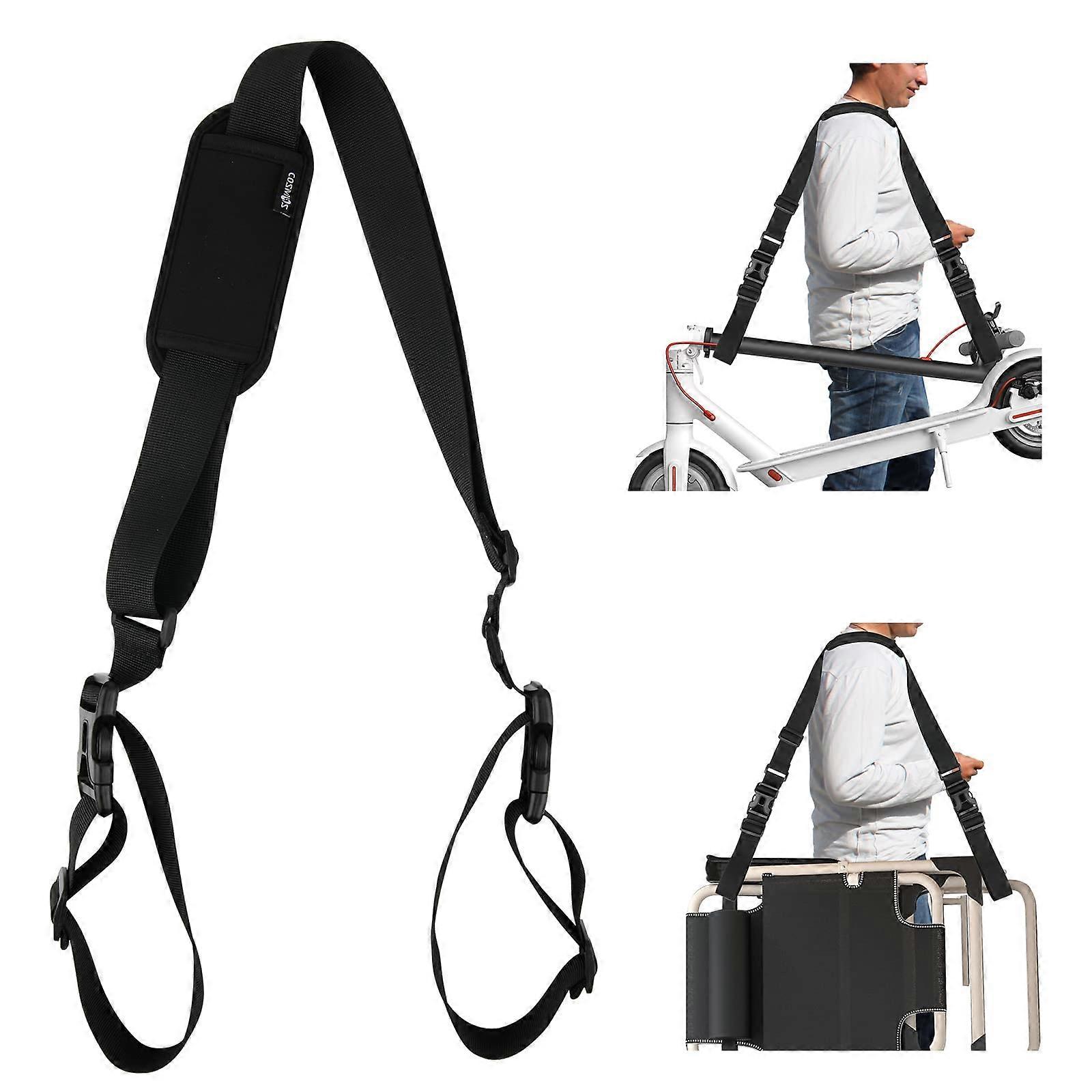 Adjustable Beach Chair Carrying Strap - Foldable Shoulder Hang Belt for Easy Transport and Comfort