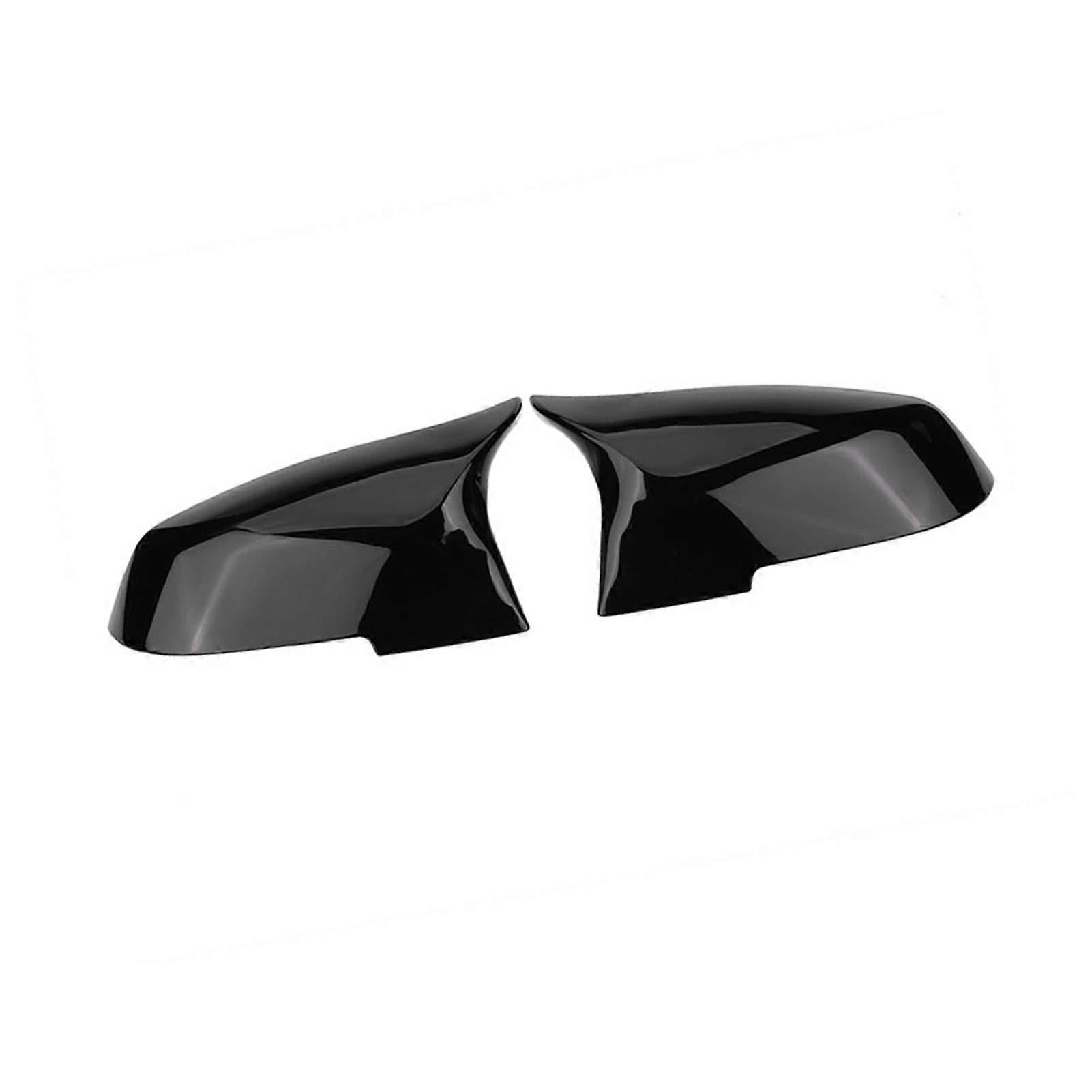 Rearview Mirror Rearview Mirror Cover for 220i 328i 420i F20 F21 F22 F30 F32 F33 F36 X1 Glossy Black (Paint)