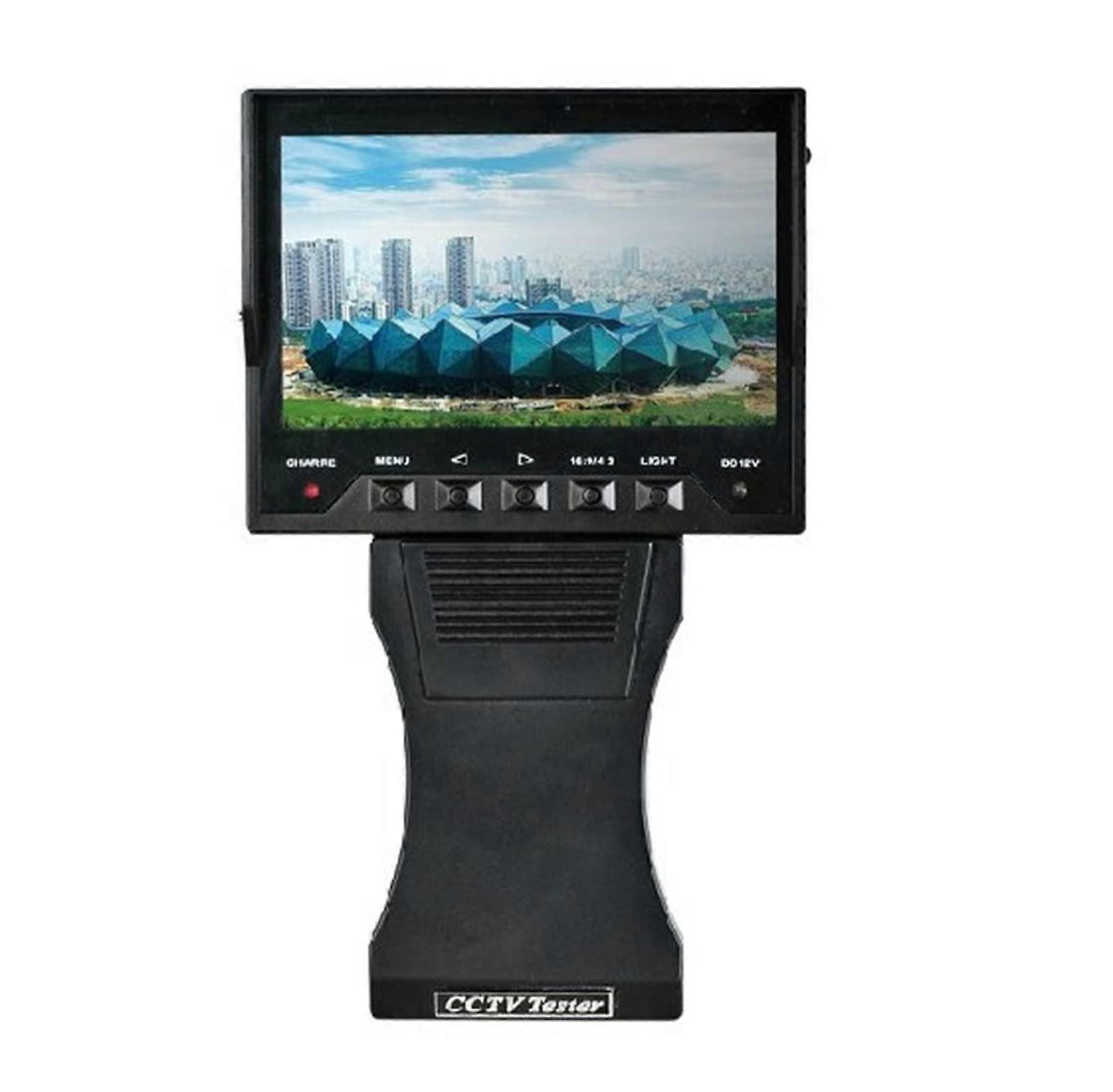 CCTV Tester 4.3 Inch Handheld Monitor, NTSC/PAL Video Format, IP Camera Compatibility, DC12V Output, Professional Tool