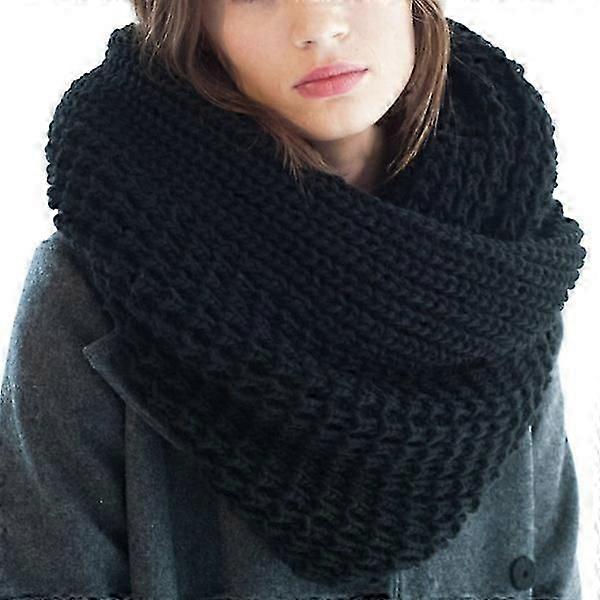 Wintermode Frauen Dicker Schal Strickschals (E)