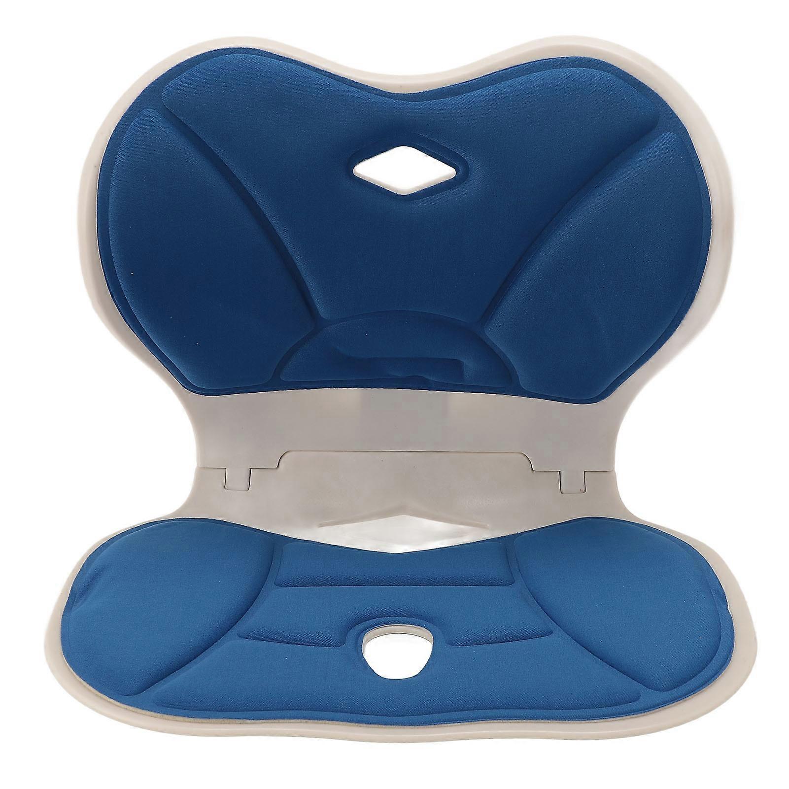 Foldable Back Support Soft Breathable Seat Cushion Ergonomic Lower Back Support for Office Chair