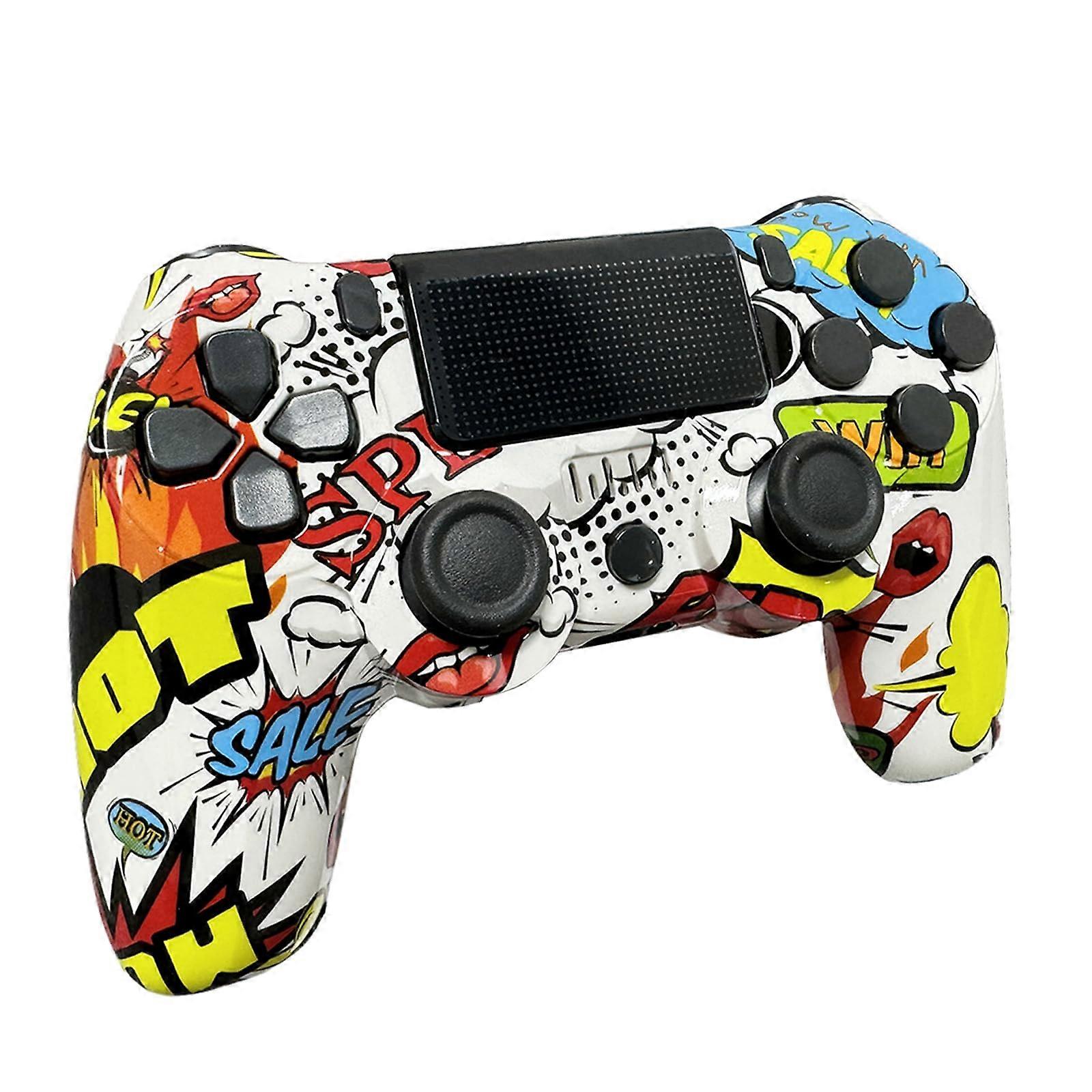 Wireless Controller with Dual Vibration for P3, P4, P4 Slim, P4 Pro, Windows, iOS, Android Compatibility