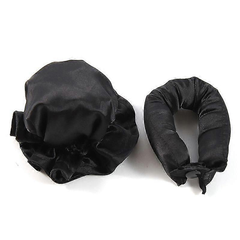 2Pcs Satin Heatless Curler for Long Hair. Hair Curls Curling Rod Curling Headband Ties Set