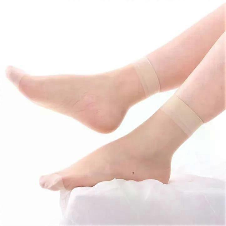 Yoga exercise socks Summer Socks Ultra Thin Crystal Transparent Socks