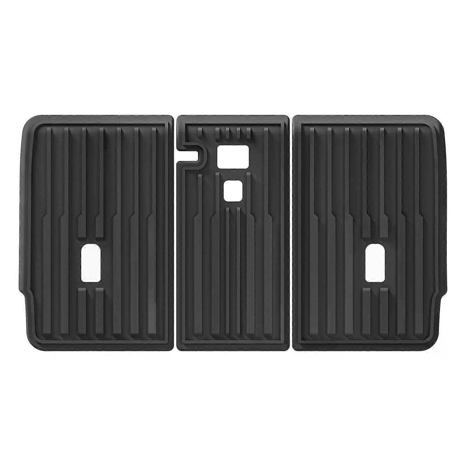 LUCKEASY για Tesla Model Y Juniper/Launch 2025 Πατάκια δαπέδου αυτοκινήτου Προστατευτικό μαξιλάρι Αξεσουάρ αυτοκινήτου Αδιάβροχο χαλάκι κορμού φορτίου