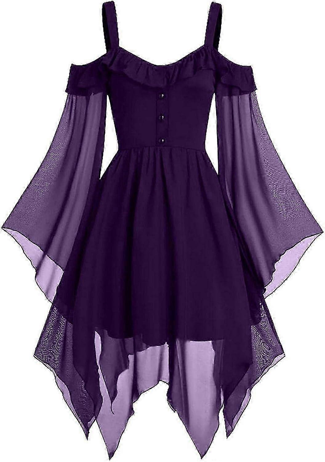 Plus Size Gothic Steampunk Fairy Dress with Off Shoulder Sexy Features for  Halloween Renaissance Costumes | Fruugo UK