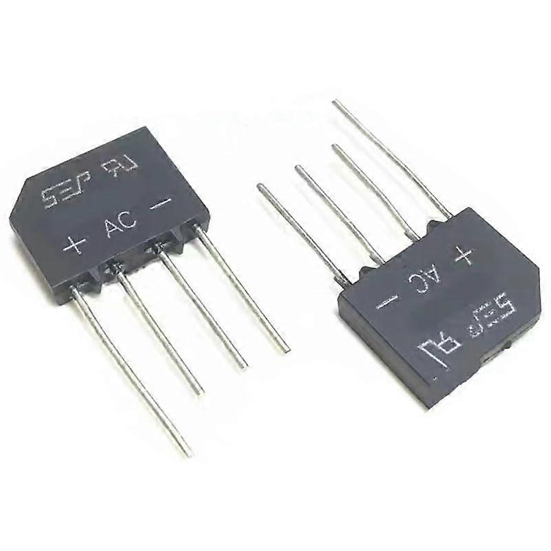 KBL406 KBL408 KBL410 KBL606 KBL608 KBL610 Flat Bridge Rectifier 10PCS, 1A 400V to 600V Diode Models for Power Applications