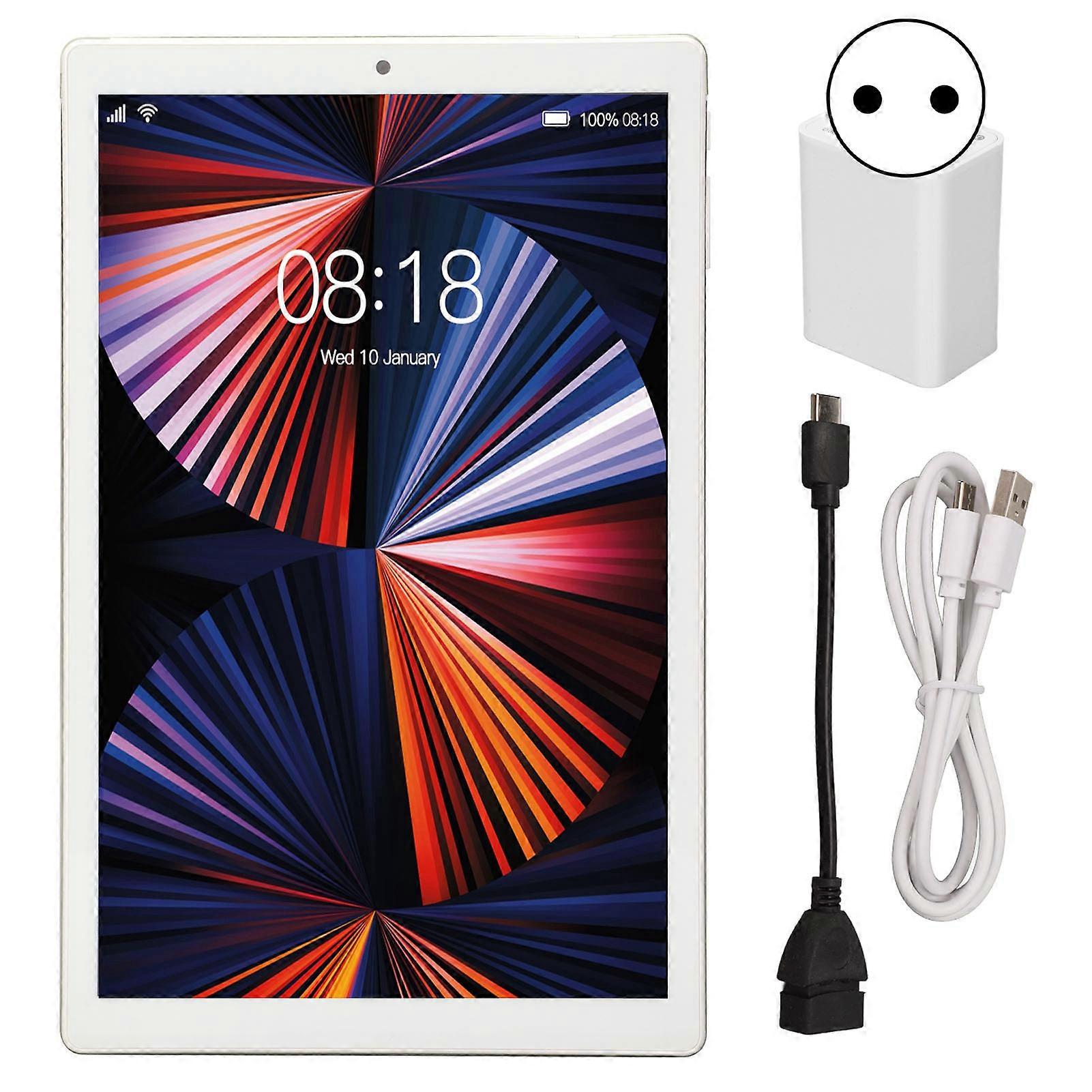 10 Inch Tablet 4GB RAM 64GB ROM Octa Core Processor 2.0GHz 5G Dual Band WiFi Tablet for Android10