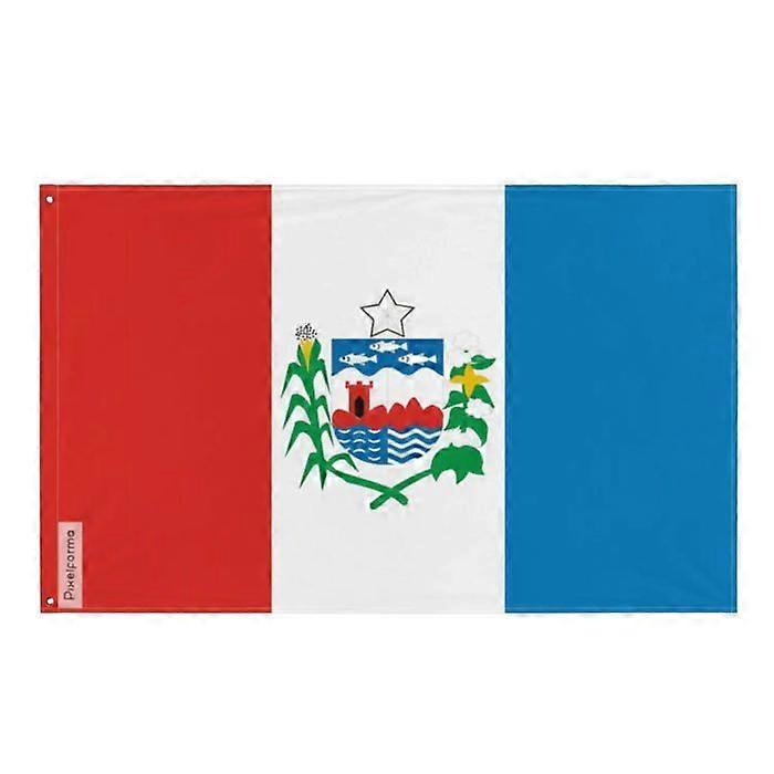 Flag of Alagoas – 90 x 150 cm – Polyester – Iron eyelets – Durable