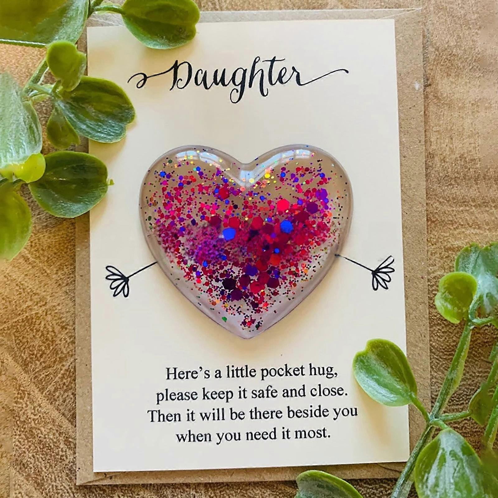 Pocket Hug Card. Pocket Hug Pocket Hug Heart With Greeting Pocket Hug Cards Keepsake