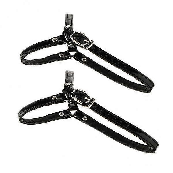 Interchangeable Shoe Fasteners for Unsteady Stilettos Glossy Red