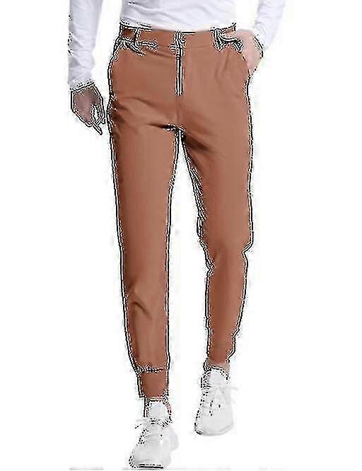 بنطلون رياضي للجولف للرجال: 4 اتجاهات مطاطية مع جيوب