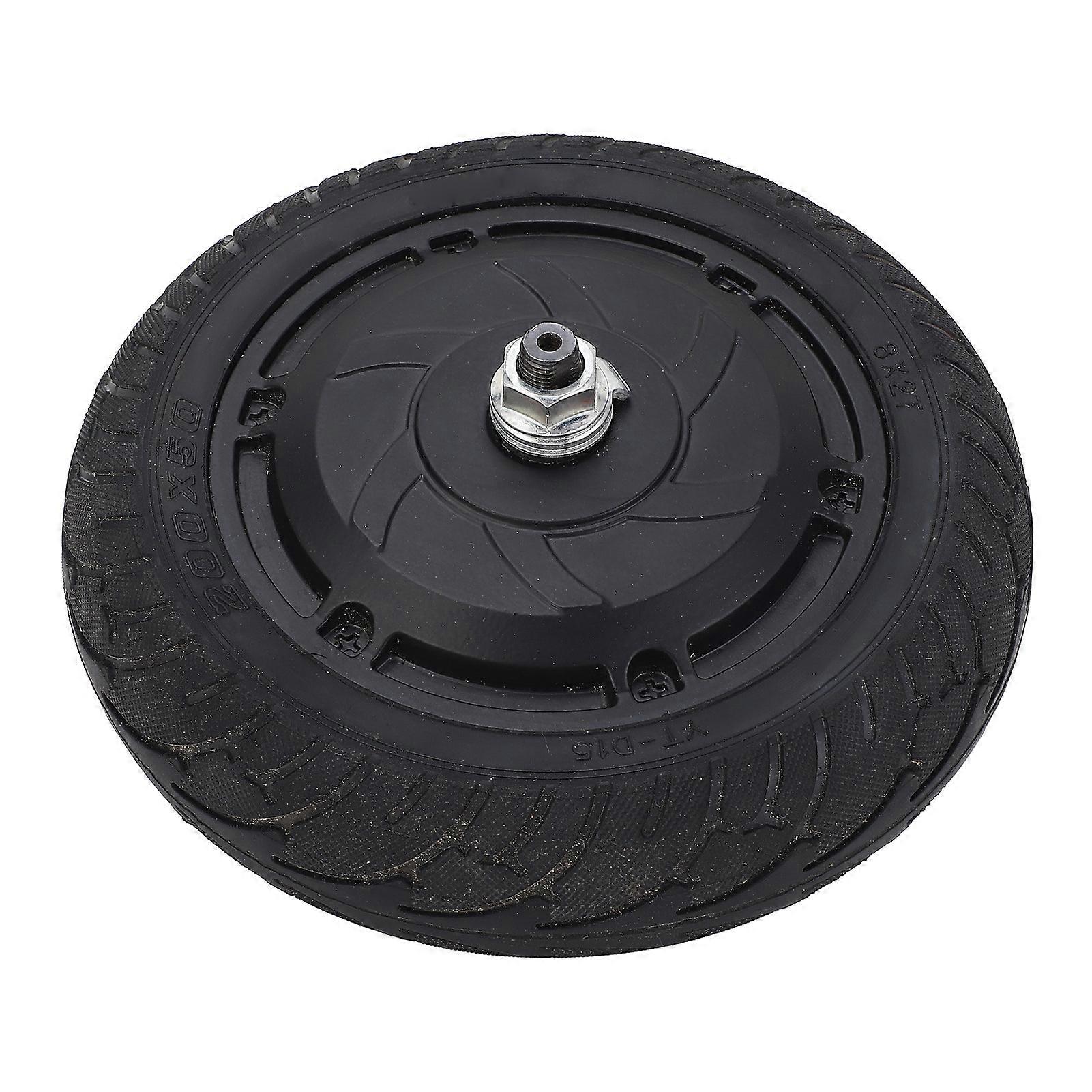 מנוע גלגל קדמי קטנוע חשמלי עם צמיג 36V 350W מנוע רכזת שקט לקטנוע חשמלי 8 אינץ'