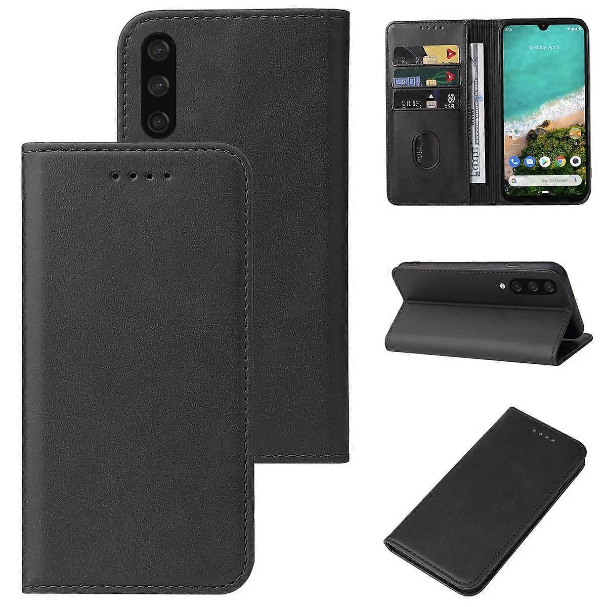 For Xiaomi Mi A3 Magnetic Closure Leather Phone Case